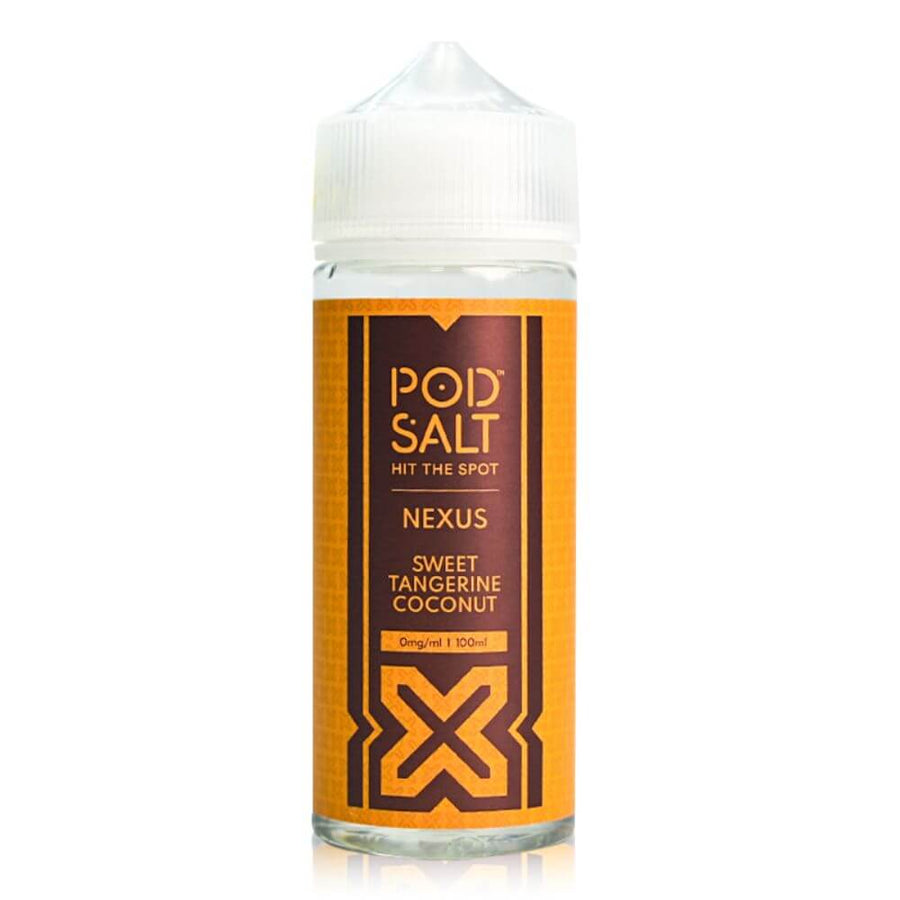 Sweet Tangerine Coconut 100ml Shortfill e-Liquid by Pod Salt Nexus | The Puffin Hut