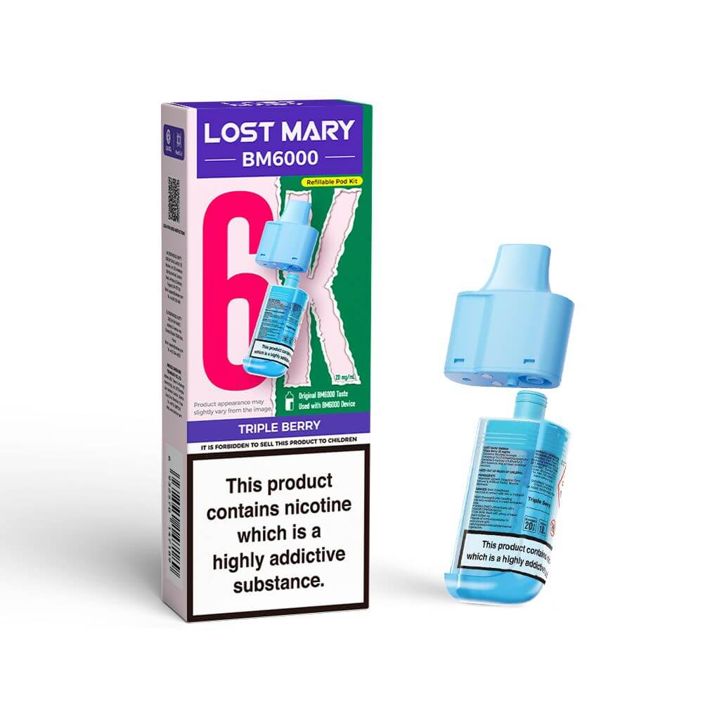 Lost Mary BM6000 Refill Pack - Triple Berry