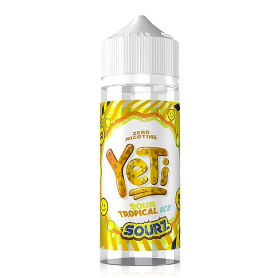 Tropical Ice 100ml Shortfill e-Liquid by Yeti Sourz | The Puffin Hut