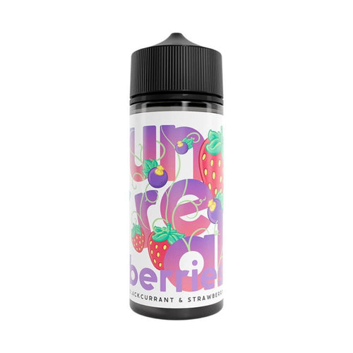 Blackcurrant & Strawberry Shortfill e-Liquid by Unreal Berries - Nic Shots Included
