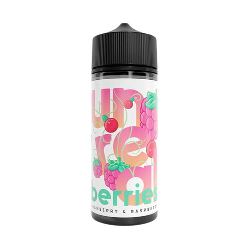 Cranberry & Raspberry Shortfill e-Liquid by Unreal Berries - Nic Shots Included 