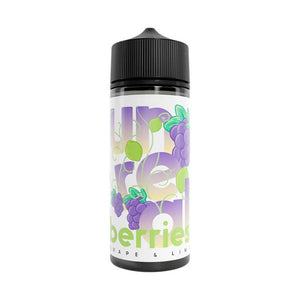 Grape & Lime Shortfill e-Liquid by Unreal Berries - Nic Shots Included | The Puffin Hut
