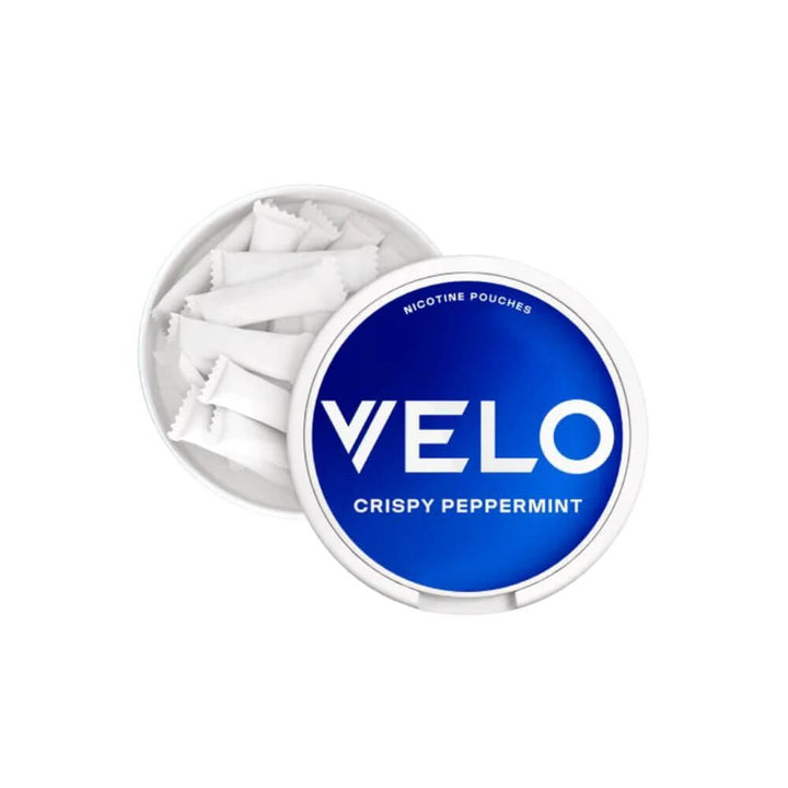 VELO Crispy Peppermint Nicotine Pouches | The Puffin Hut