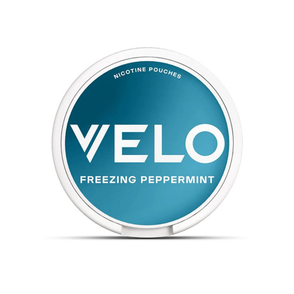 VELO Freezing Peppermint Nicotine Pouches | The Puffin Hut
