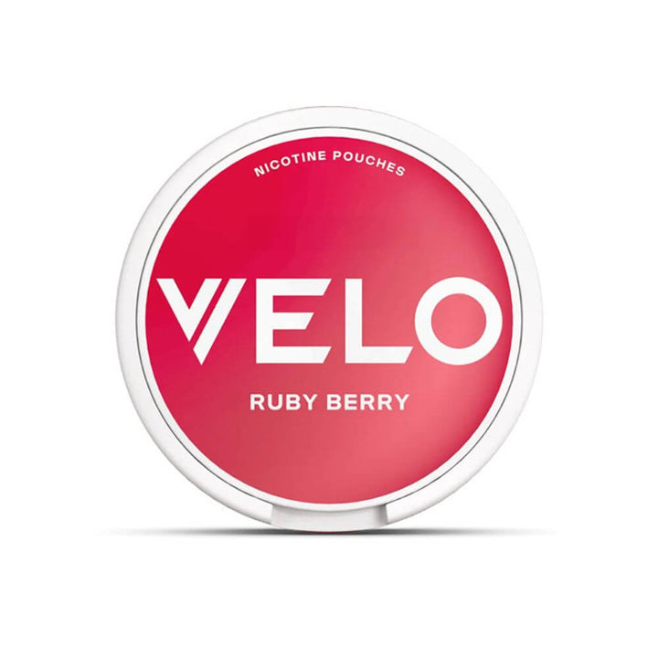 VELO Ruby Berry Nicotine Pouches | The Puffin Hut