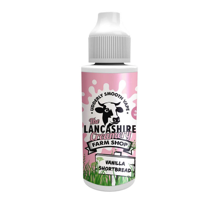 Vanilla Shortbread 100ml Shortfill e-Liquid by The Lancashire Creamery, Farm Shop Edition | The Puffin Hut