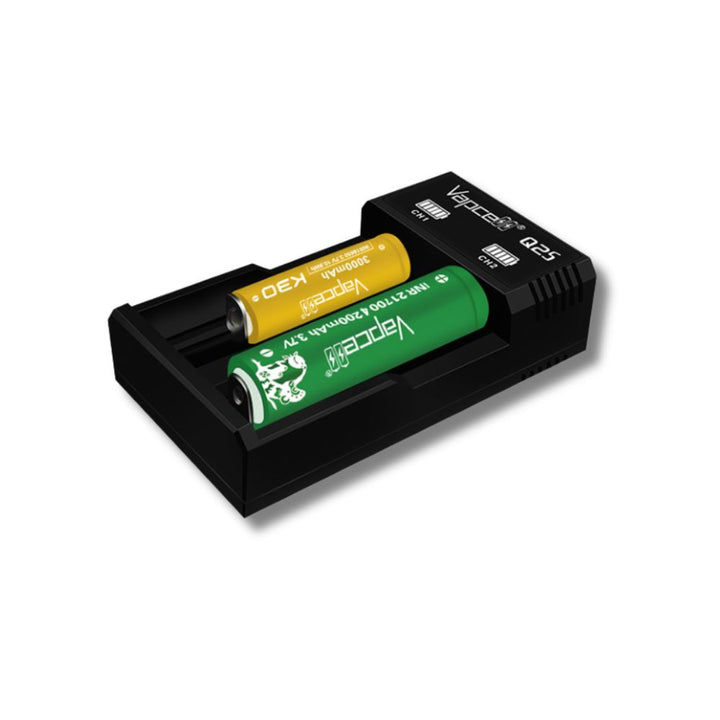 Vapcell Q2S Dual Battery Charger | The Puffin Hut