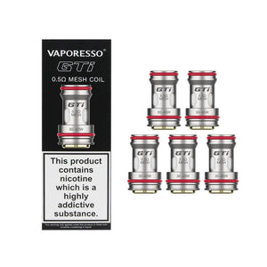 Vaporesso GTi Mesh Coils (5pack) 0.5ohm | The Puffin Hut