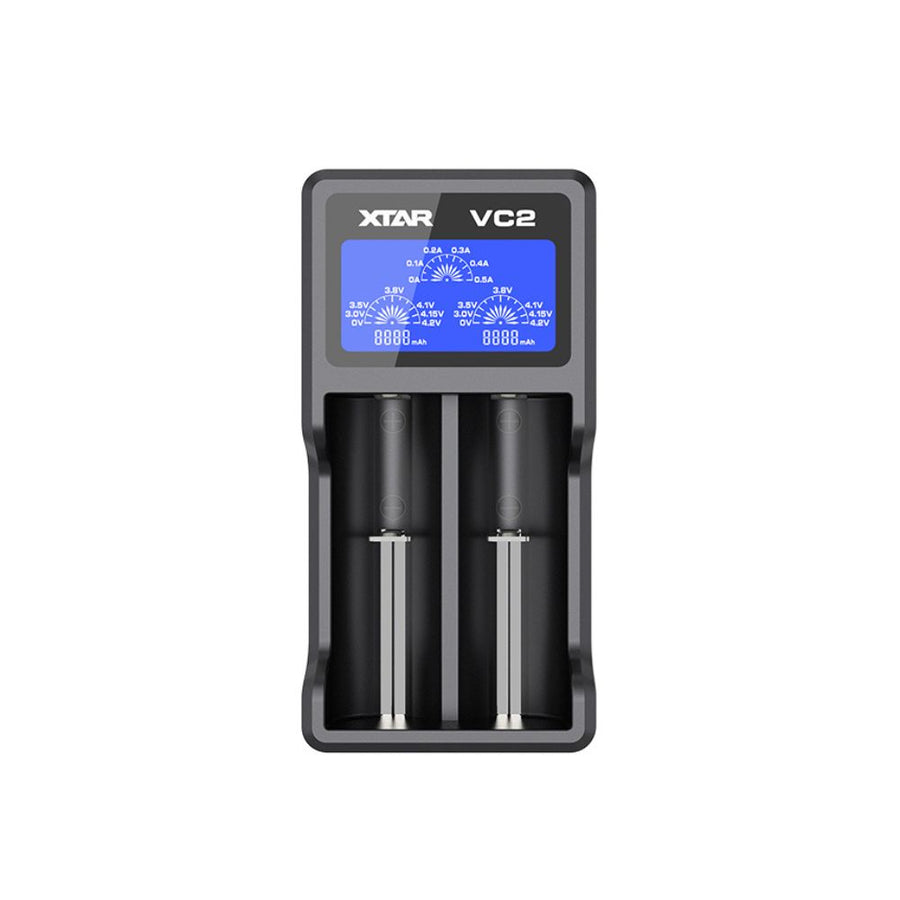 XTAR VC2 Dual Battery Charger | The Puffin Hut