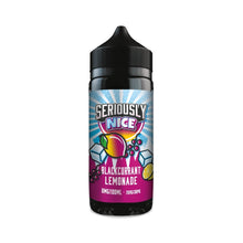 Load image into Gallery viewer, Blackcurrant Lemonade 100ml 0mg e-Liquid by Seriously Nice | The Puffin Hut

