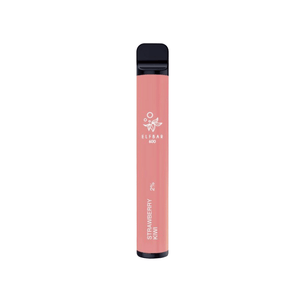 Strawberry Kiwi Elf Bar 600 Disposable Vape | 3 for £12 | The Puffin Hut