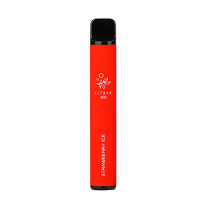 Strawberry Ice Elf Bar 600 Disposable Vape Device | The Puffin Hut