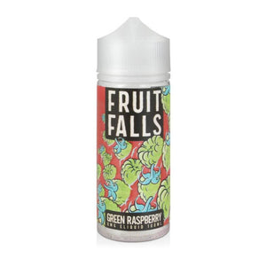 Green Raspberry 100ml Short Fill e-Liquid by Fruit Falls | The Puffin Hut