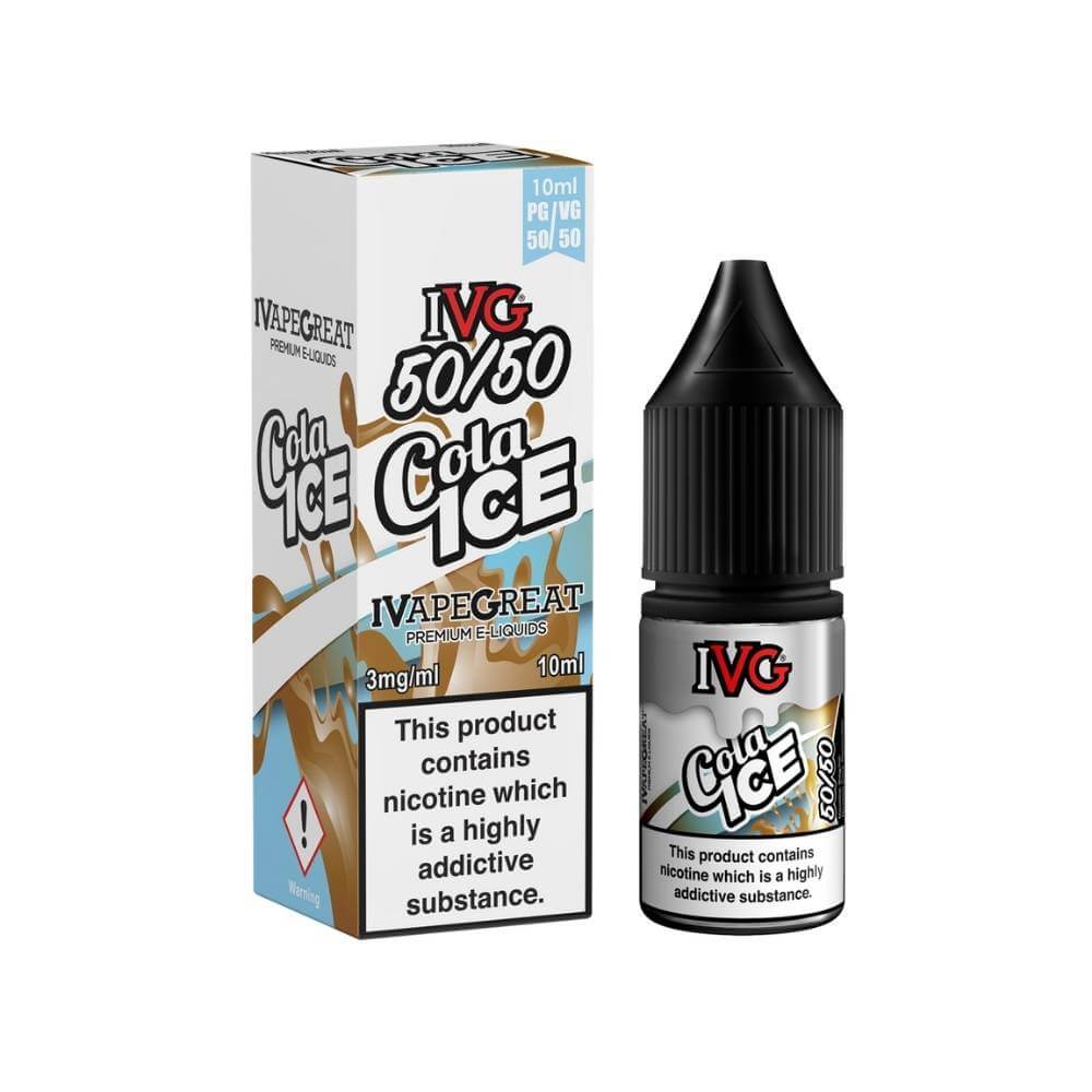 Cola Ice 50/50 eLiquid by IVG | The Puffin Hut