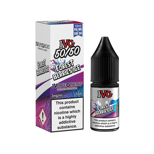 Forest Berries Ice 50/50 eLiquid by IVG | The Puffin Hut