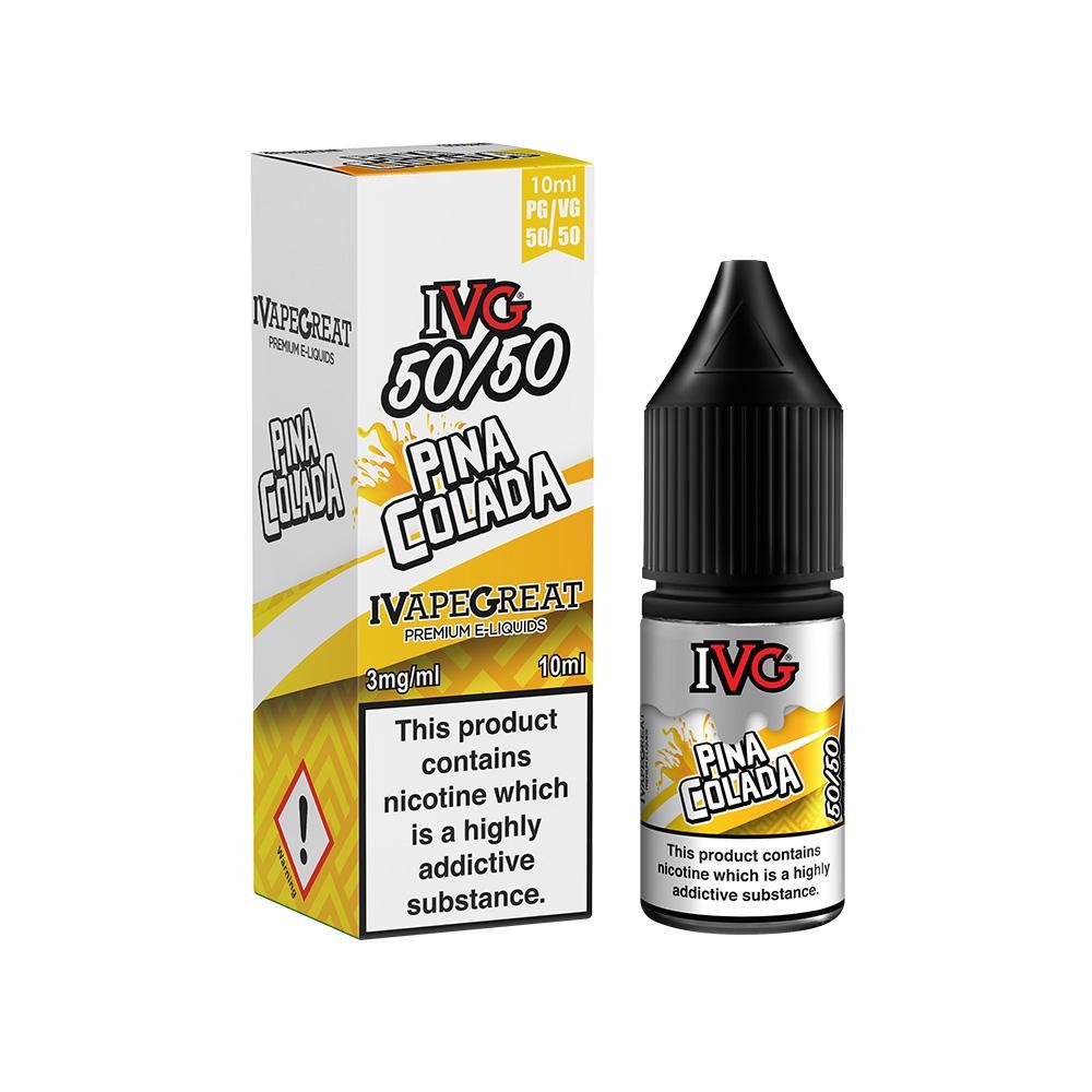 Pina Colada 50/50 eLiquid by IVG | The Puffin Hut