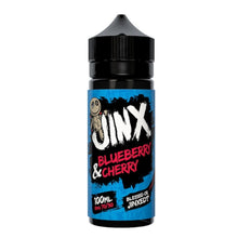 Load image into Gallery viewer, Blueberry &amp; Cherry 100ml Short Fill E-liquid by Jinx
