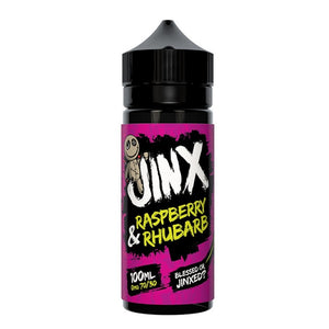 Raspberry & Rhubarb 100ml Short Fill E-liquid by Jinx