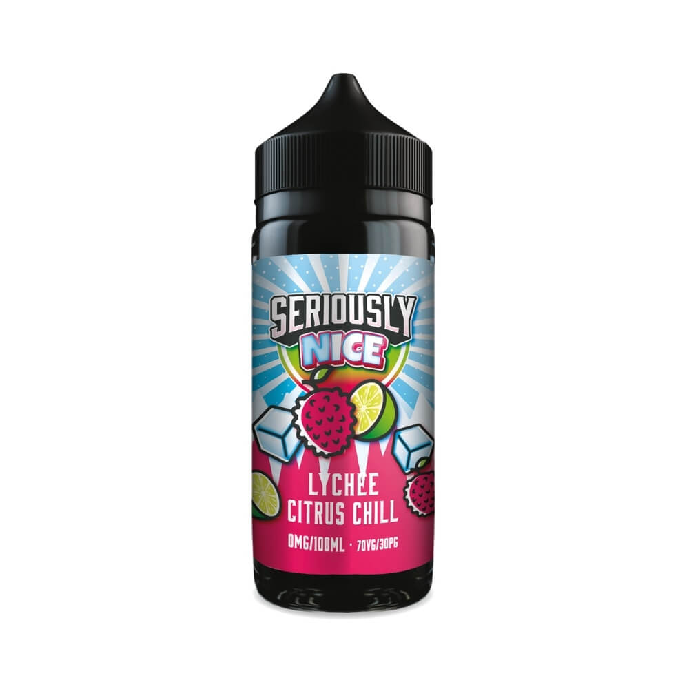 Lychee Citrus Chill 100ml 0mg e-Liquid by Seriously Nice | The Puffin Hut