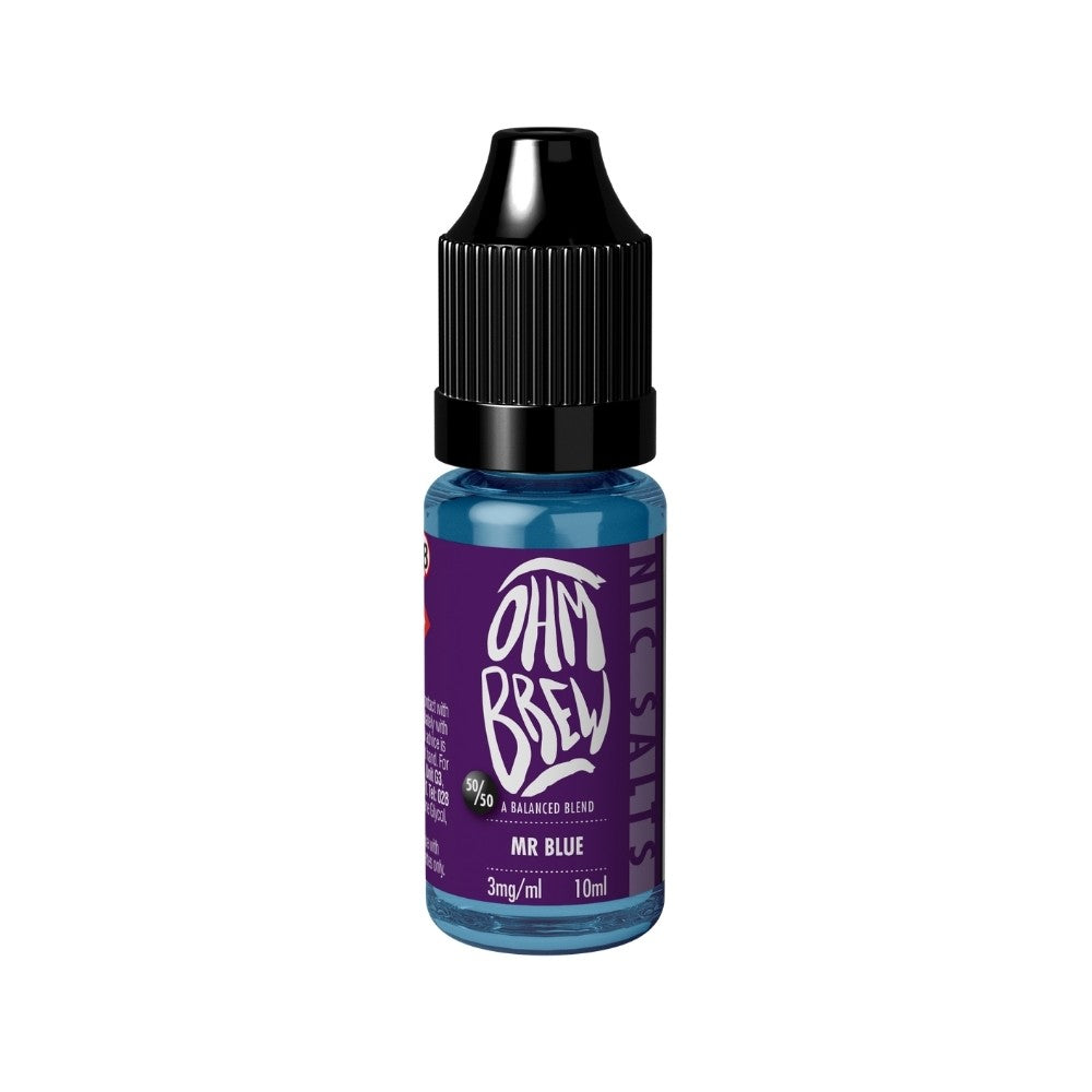 Mr Blue Nic Salt By Ohm Brew