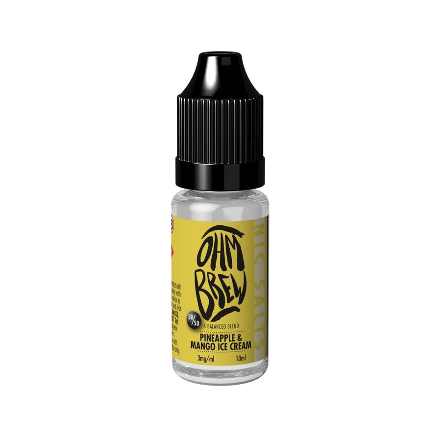 Pineapple & Mango Ice Cream Nic Salt By Ohm Brew