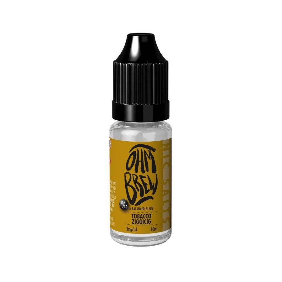 Tobacco Ziggicig Nic Salt By Ohm Brew