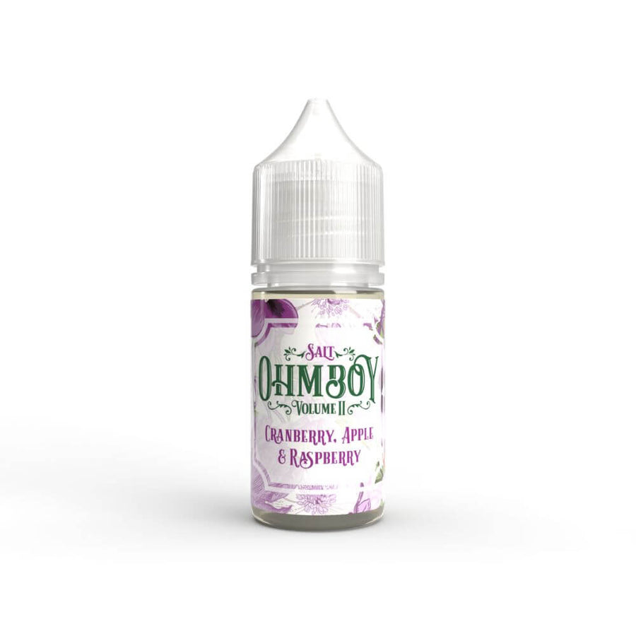 Cranberry Apple & Raspberry Nic Salt by Ohm Boy Volume II | The Puffin Hut