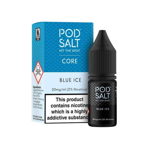 Blue Ice Nic Salt e-Liquid by Pod Salt | The Puffin Hut