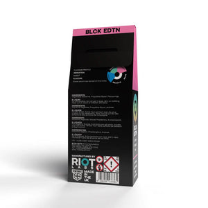 Black Edition Ultra Peach Tea 100ml Short Fill by Riot Squad | The Puffin Hut
