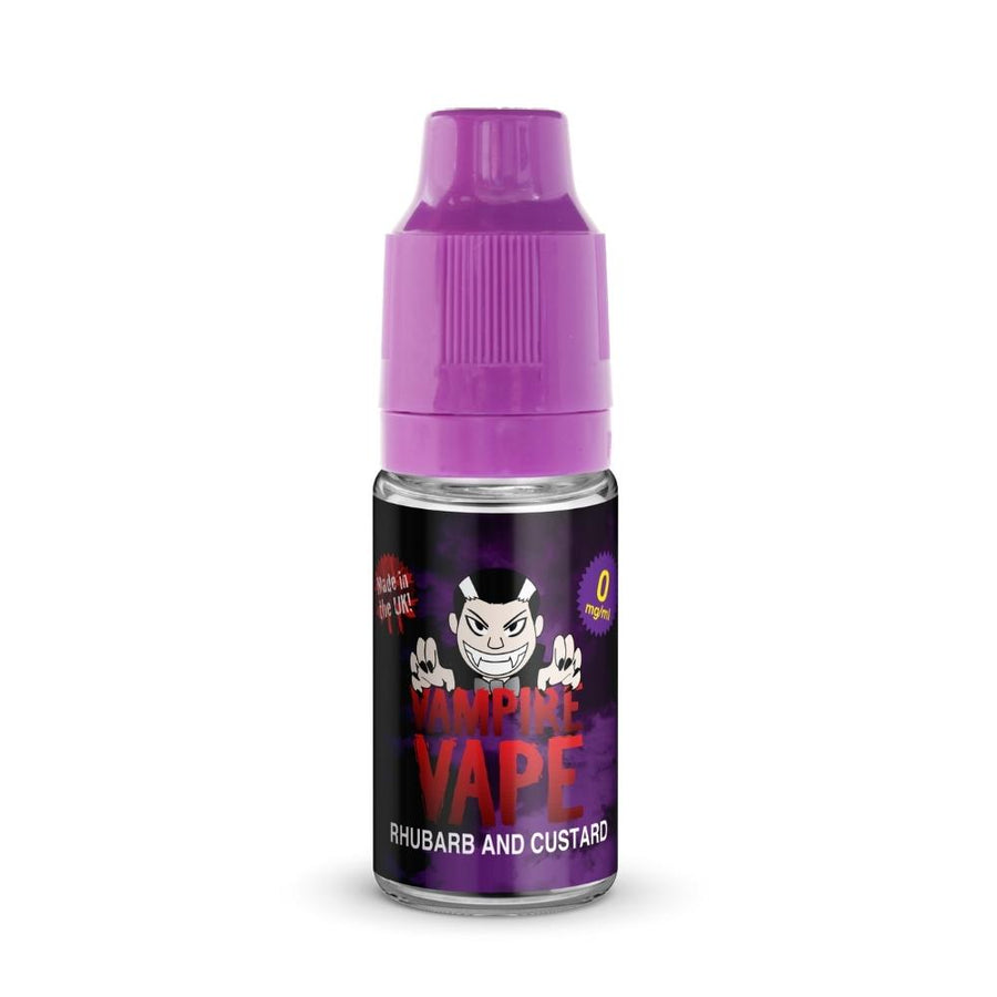 Rhubarb & Custard 10ml E-Liquid by Vampire Vape | The Puffin Hut