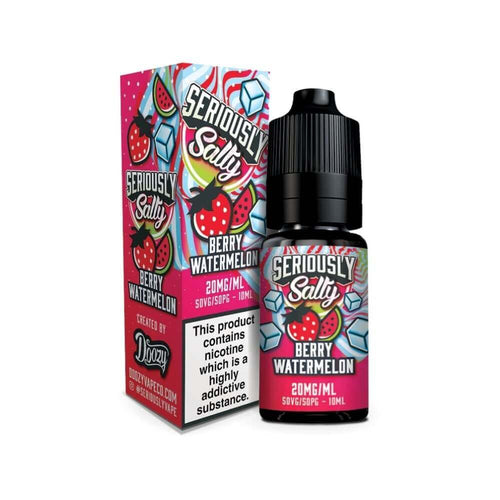 Berry Watermelon Nic Salt e-Liquid by Seriously Salty | The Puffin Hut