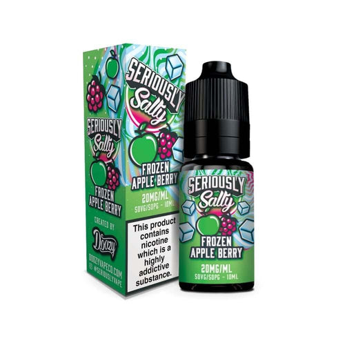 Frozen Apple Berry Nic Salt e-Liquid by Seriously Salty | The Puffin Hut