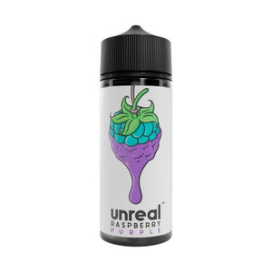 Purple 100ml Short fill e-Liquid by Unreal Raspberry | The Puffin Hut