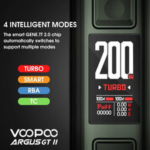 Load image into Gallery viewer, VooPoo Argus GT II Kit - 4 Intelligent Modes | The Puffin Hut
