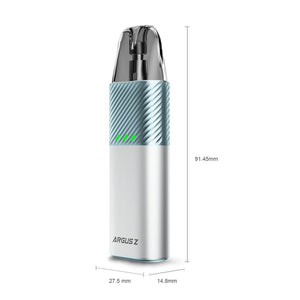 Voopoo Argus Z Pod Kit - Dimensions | The Puffin Hut