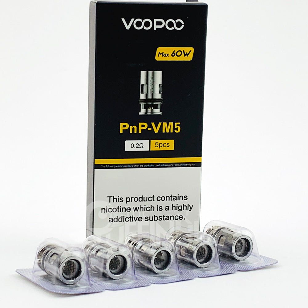 Voopoo Vinci Coils PNP Mesh VM5 0.2ohm 5pack The Puffin Hut Voopoo Vinci Coils PNP Mesh VM5 0.2ohm 5pack The Puffin Hut