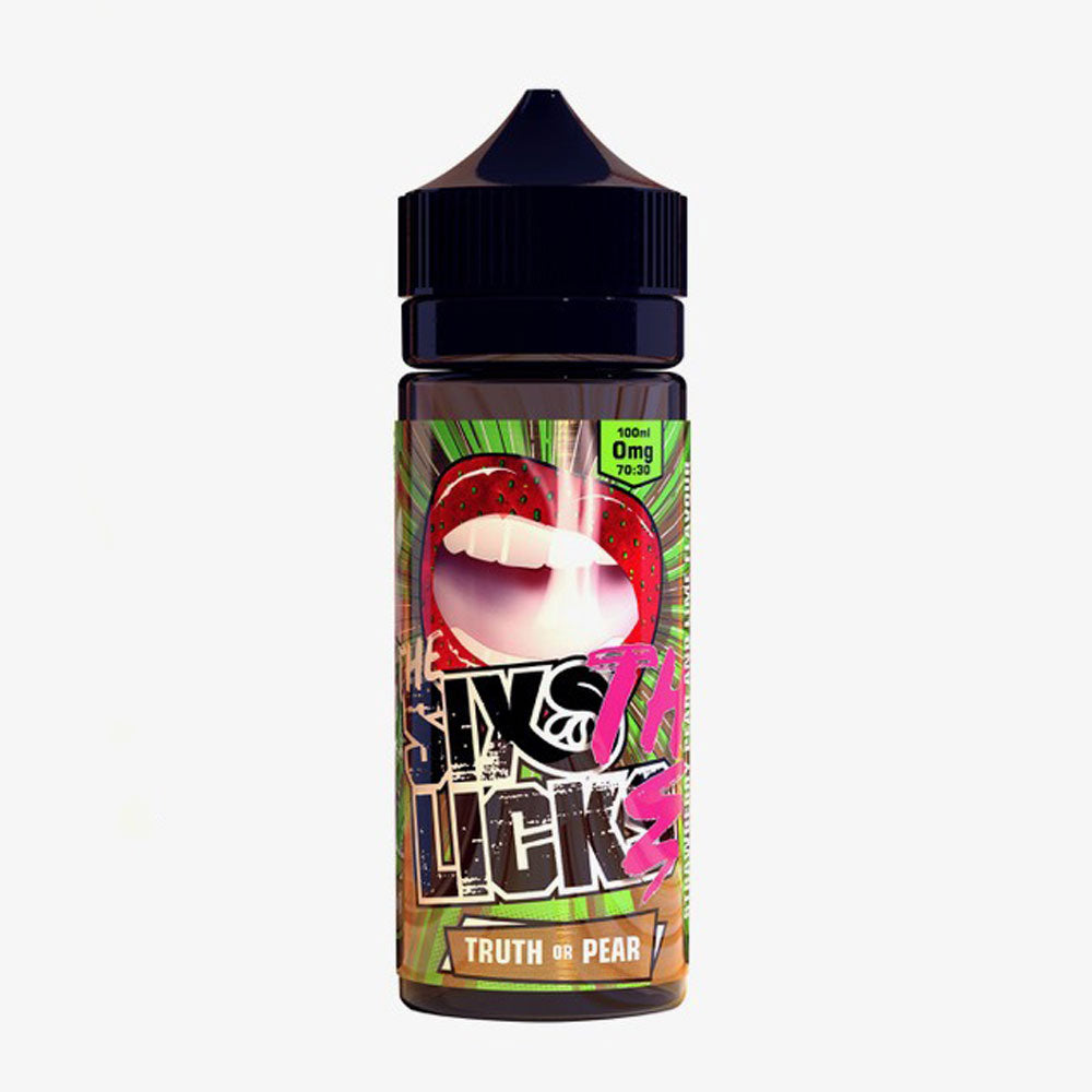 Truth or Pear by Six Licks 100ml Short Fill