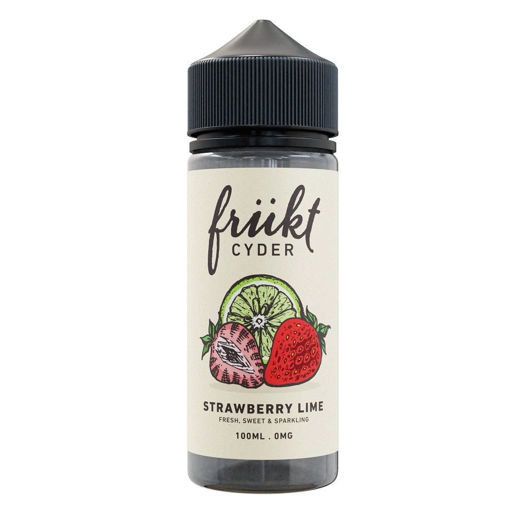 Strawberry Lime 100ml Short Fill by Frukt Cyder